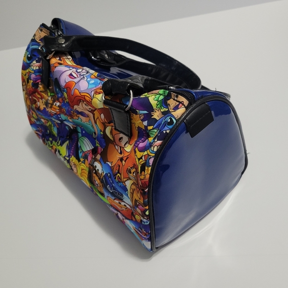 NWT Top Notch By Design Movie Mash-Up Purse/Handbag Blue - Picture 11 of 15